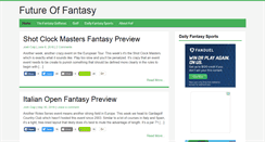 Desktop Screenshot of futureoffantasy.com